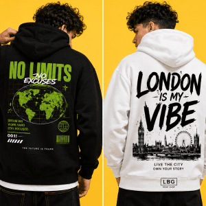 Hoodie Printing Customised Logo Text and Image