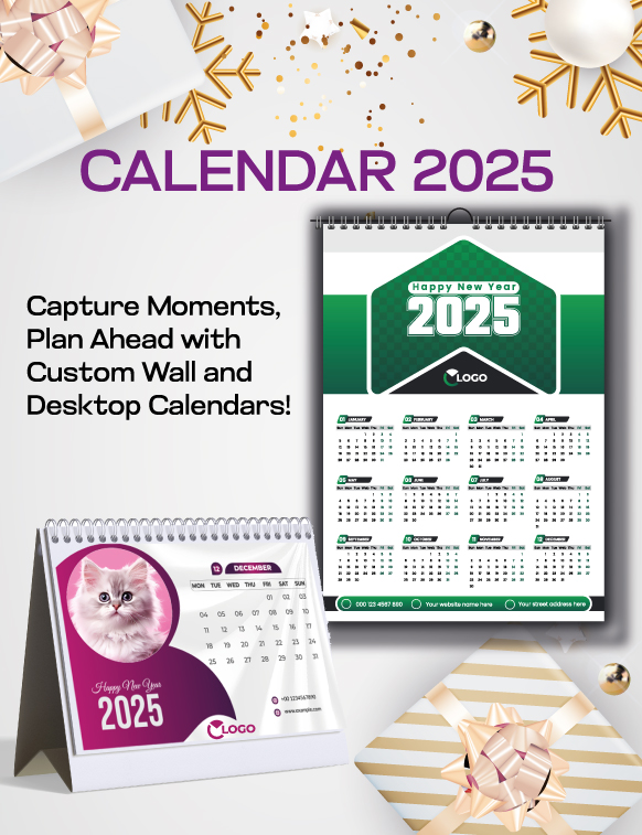 Premium Quality, Unique Design ✨ Crafted with vibrant colors and durable materials, our calendars bring memories to life. Customize each month with photos or captions.